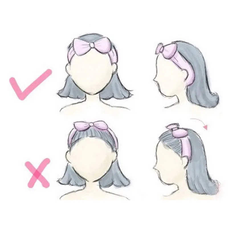 Милая головная повязка с кошачьими ушками мягкая для ванной стирка макияжа мытья