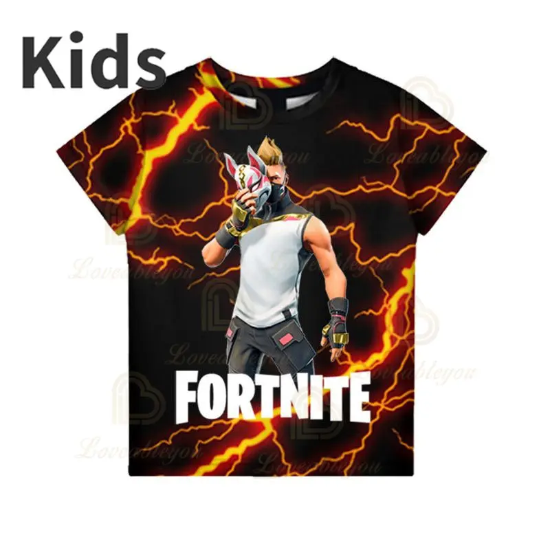 Футболка 3D для мальчиков и девочек от 6 до 19 лет | Детская одежда обувь