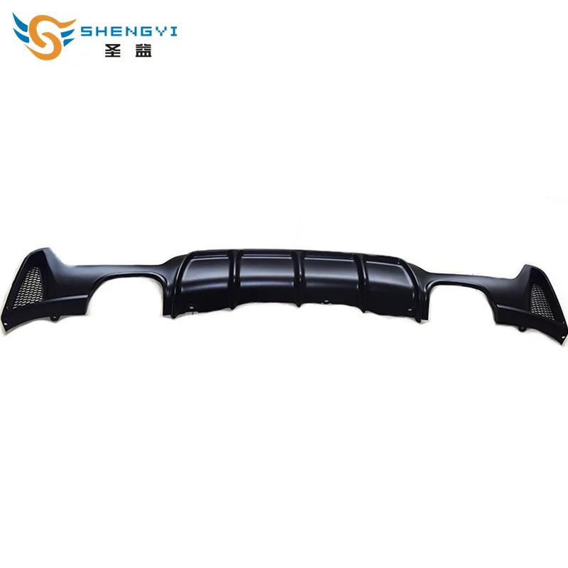 Три стиля глянцевый/матовый черный и Карбон 4 серии Автомобильный задний бампер