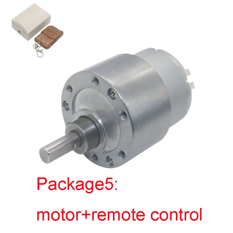 JGB37-500 DC 6 0 V 9V 12V электрический мотор с понижающим Шестерни микро Сталь высоким