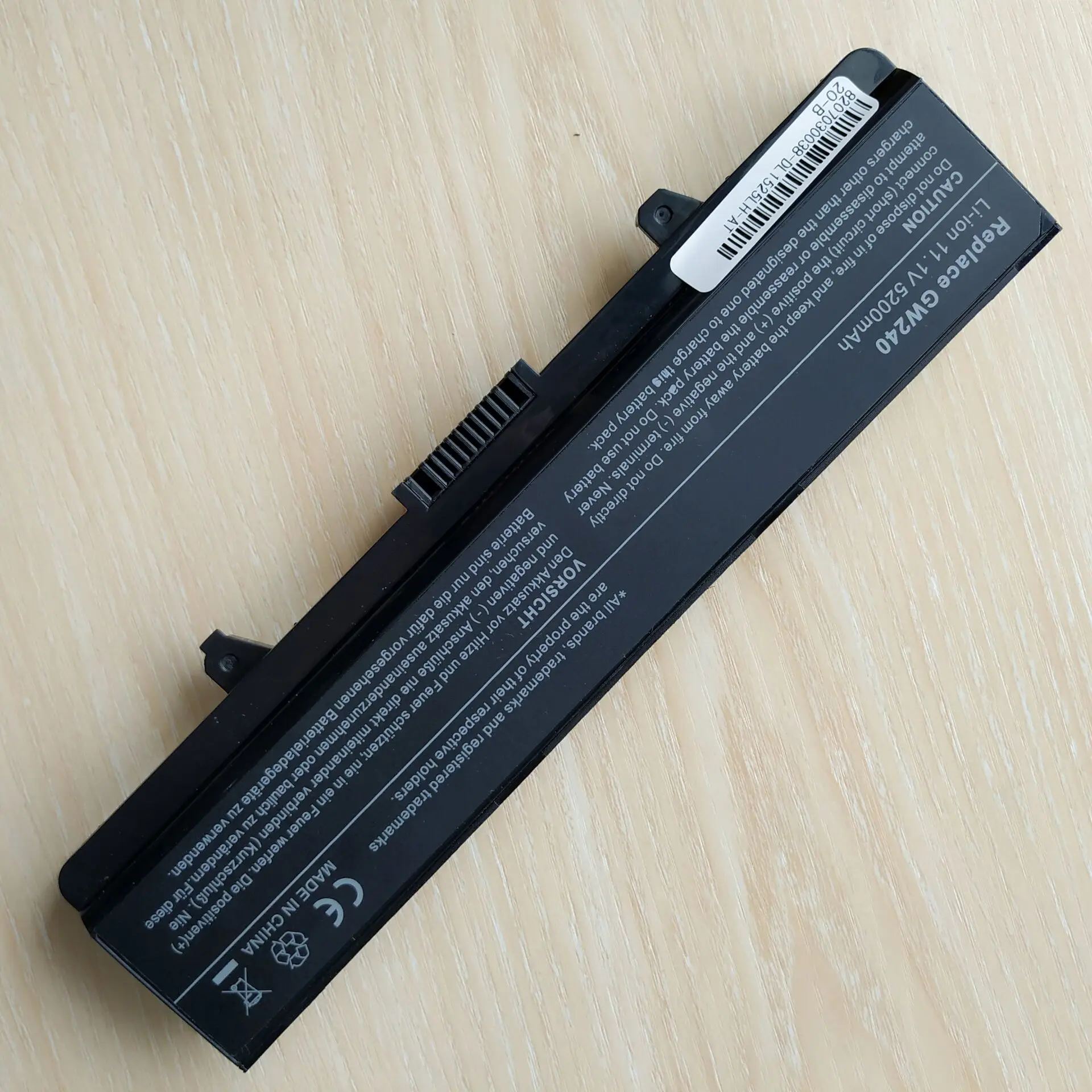 6 ячеечный Сменный аккумулятор для ноутбука Dell Inspiron 1525 1526 1545 WK380 WK381 WP193 X284G XR682 XR693