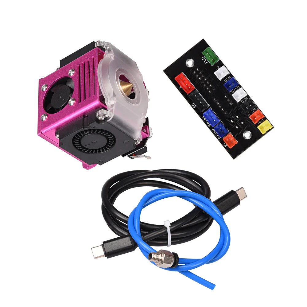 Extrusora de Impressora Peças de Impressora Kit para b1 Biqu Hotend Peças Completo Montado Extrusora tc Kit 3d