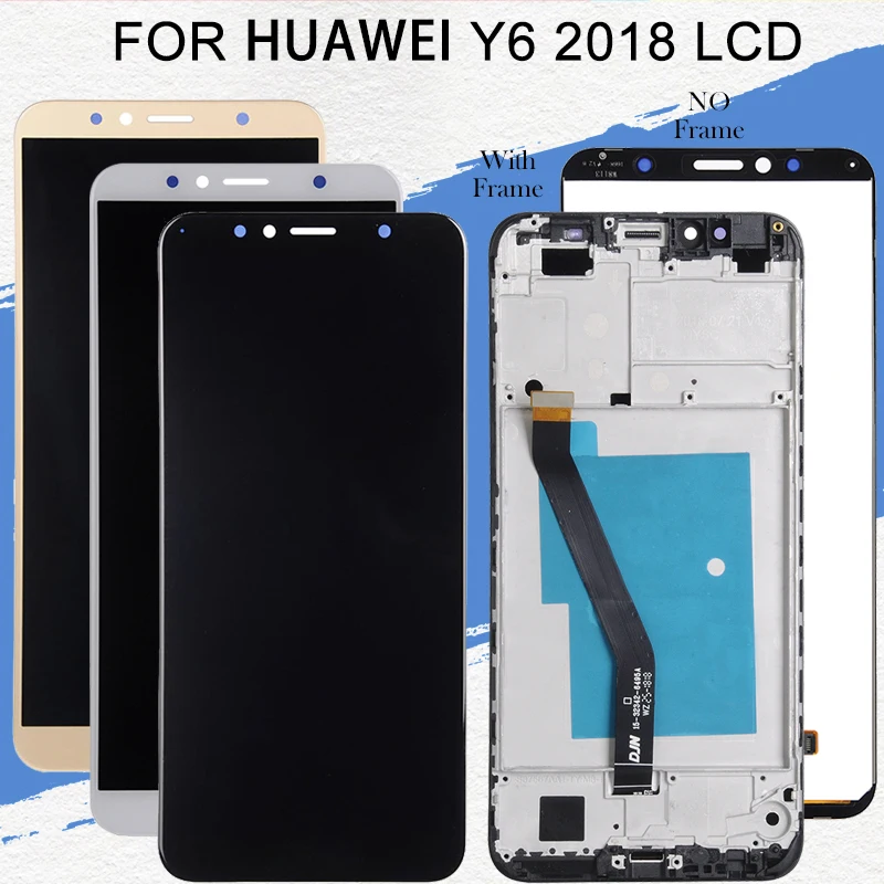 Dinamico для Huawei Y6 2018 LCD Prime дисплей сенсорный экран дигитайзер сборка Honor 7A Бесплатная