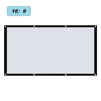 120 inch large 169 foldable design home projection screen film theater outdoor 120 inch movie video screen for projector