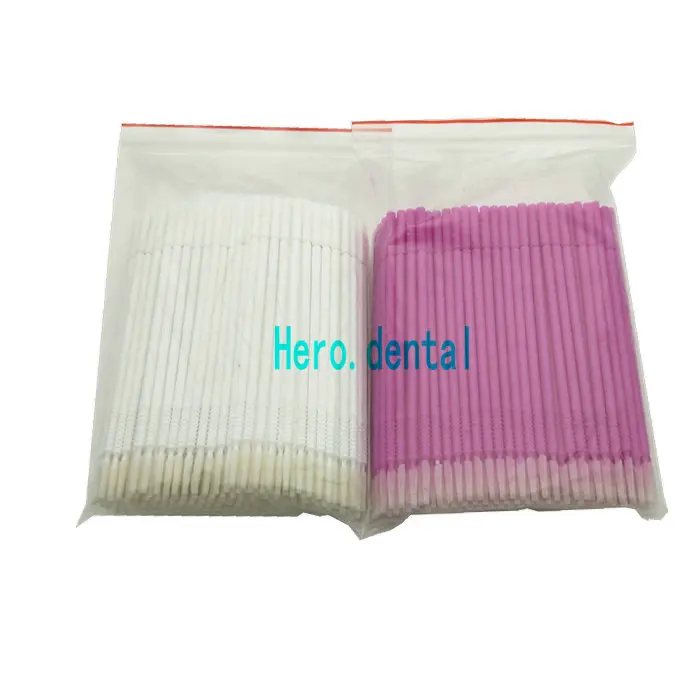 200 шт зубные одноразовые микро щетки стоматологические материалы аппликаторы