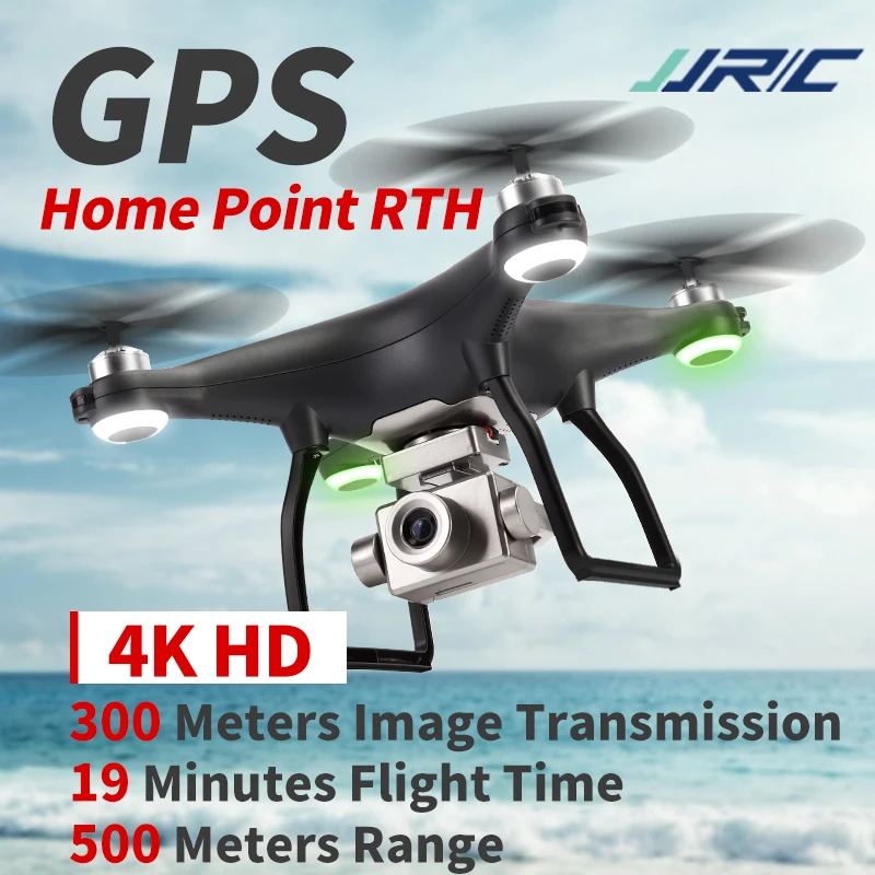 JJRC X13 5G WiFi 4K HD широкоугольная камера GPS бесщеточный двигатель Профессиональный
