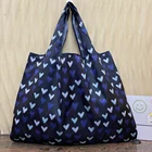 Многоразовая сумка для покупок, сумка для продуктов, сумка для хранения, Складная Большая Милая дорожная сумка для хранения 50 фунтов, большая сумка