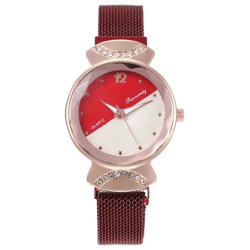 

2020 Promotion Rushed Characteristics With Series Bracelet Watch Fashion Exquisite Multicolor Surface Set Auger Wrist Joker