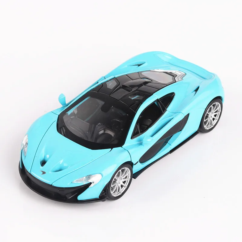 Высокая имитация 1:32 mlaren P1 литая под давлением модель игрушки классический автомобиль из металлического сплава оттяните назад Машинки Игрушки для детей Подарки для детей