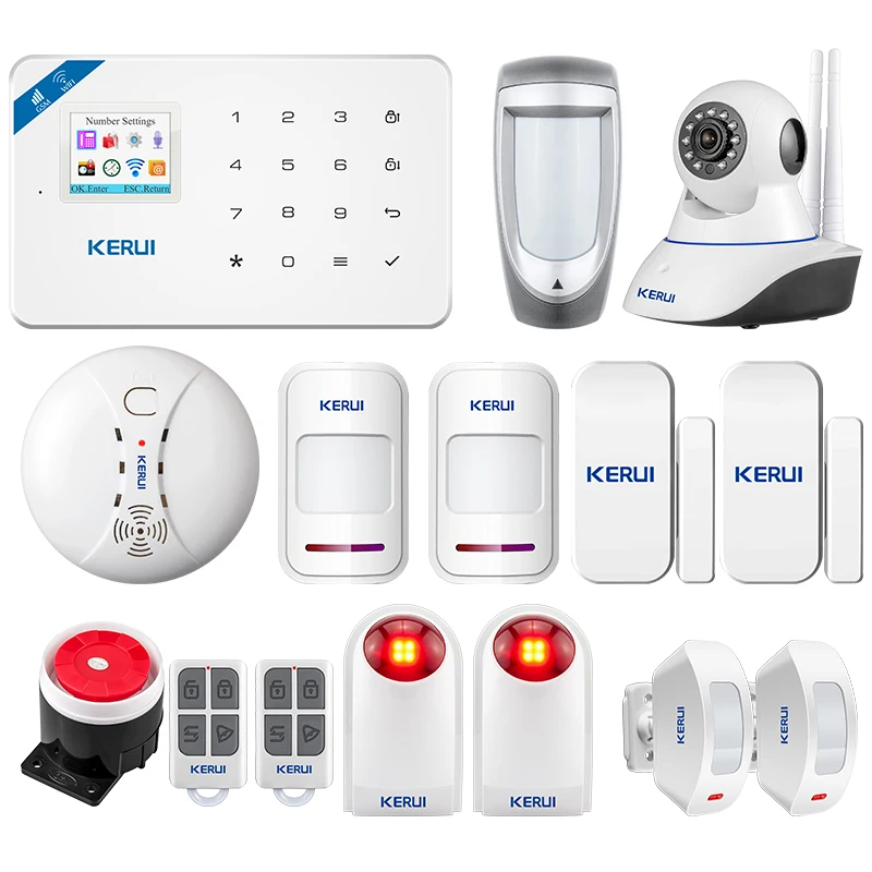 Панель управления KERUI W18 Wi-Fi GSM SMS домашняя охранная сигнализация Хост