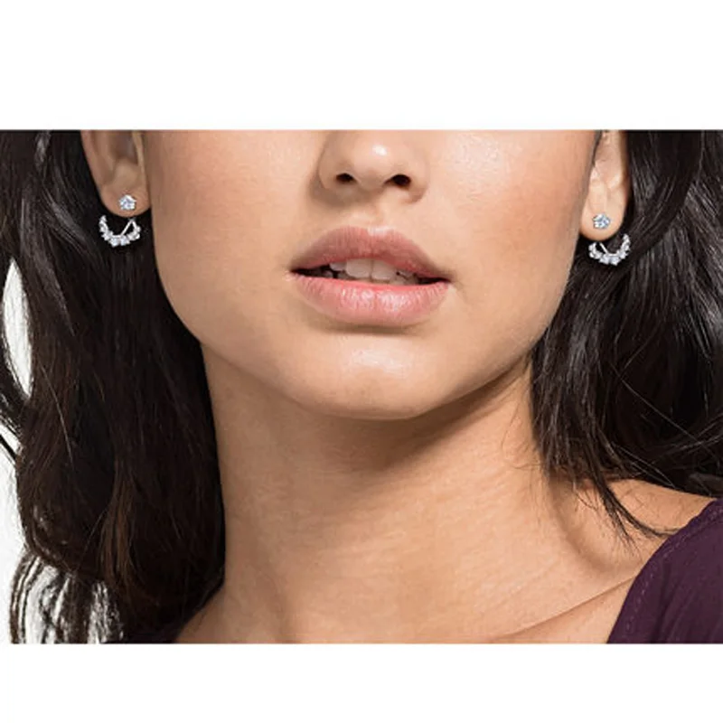 

2020 New Fashion Charm Sterling Silver Original 1:1 Copy, Simple Charm Fashion Wild Earrings Women Luxury Jewelry Gifts