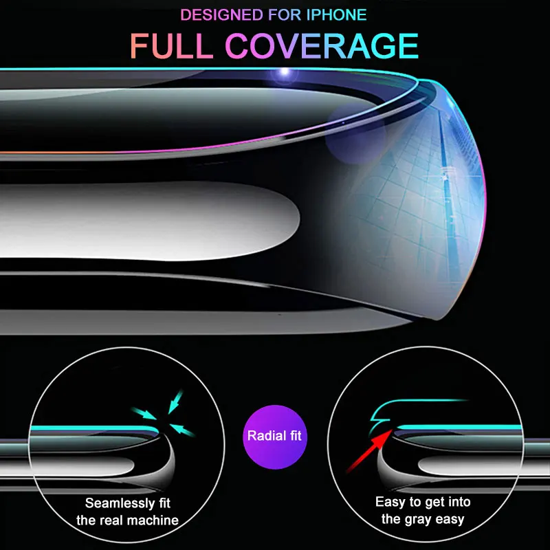 

2 in 1 Full Glue 3D Curved Tempered Glass On For Oneplus 8 Pro screen Protector Camera Film for One plus 8 8Pro Protective Glass