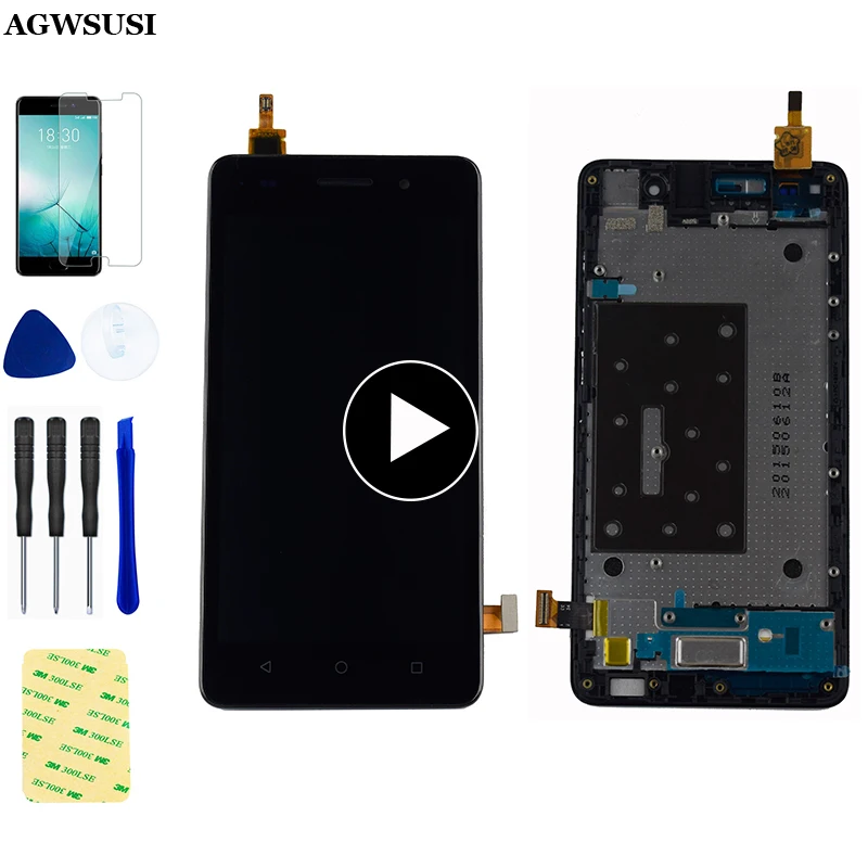 Для Huawei G Play Mini CHM U23 U03 U0 Honor 4C сенсорный экран с цифровым преобразователем + ЖК