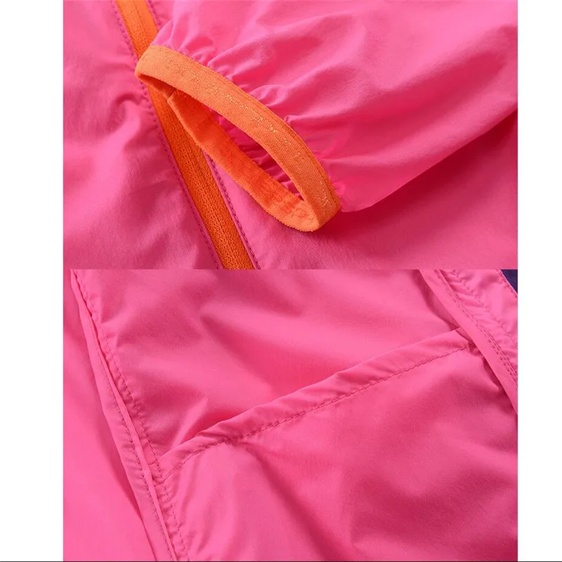 Уличная Водонепроницаемая Женская тонкая ветрозащитная дышащая анти-солнце УФ