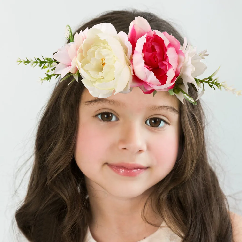 Украшение для волос детское с цветами девочек | Детская одежда и обувь