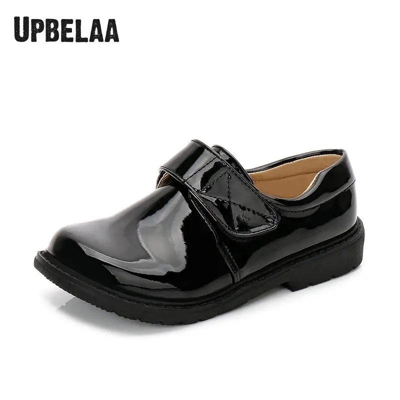 Туфли оксфорды кожаные для мальчиков школьный стиль кожаная детская обувь