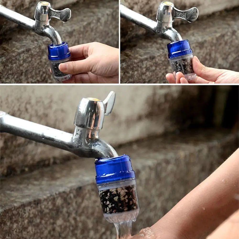 

Household Kitchen Home Carbon Faucet Mini Tap Water Clean Filter Purifier Filtration Cartridge Carbon Water Filter