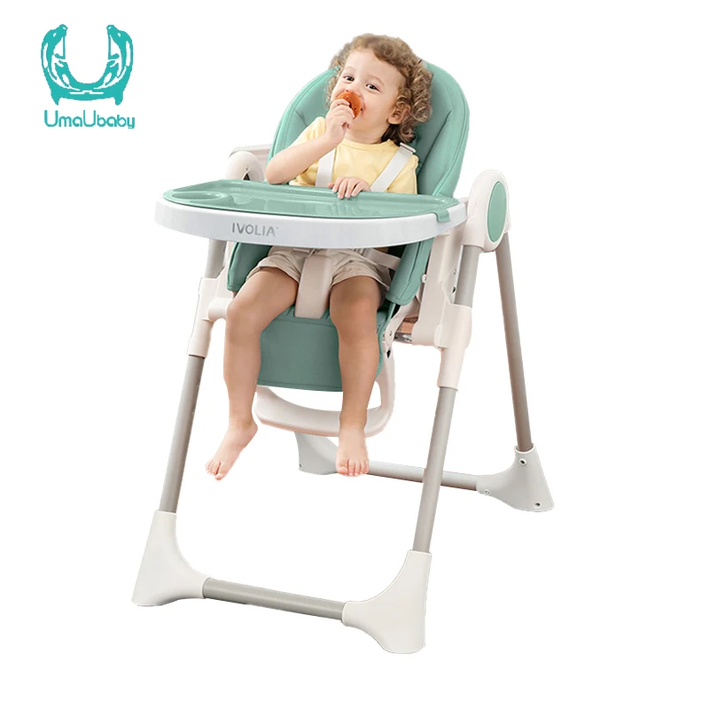 

Umaubaby Многофункциональный Детский обеденный стул для еды складной портативный детский обеденный стол и стул регулируемая высота