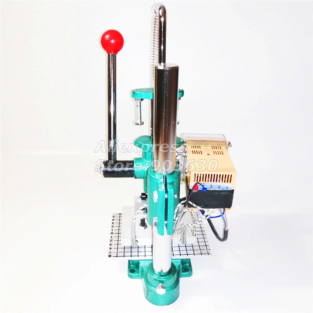 Ручная бронзовая машина для ПВХ карт кожи и бумаги|Эмбоссеры| |