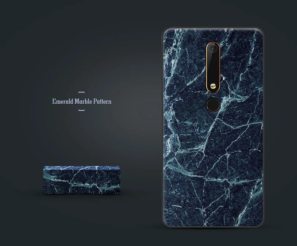 Для Nokia 6,1/6 чехол Мягкая силиконовая Обложка ТПУ Дерево Деревянный камень узорной чехол для телефона защитный чехол противоударный