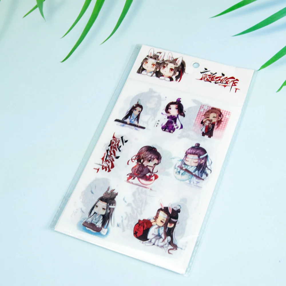 1 шт/пакет аниме Mo дао ЗУ Shi прозрачный ПВХ DIY Скрапбукинг декоративные