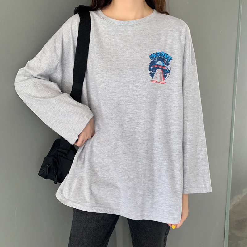 

Women's T-shirts Tops Japanese Kawaii Ladies Ulzzang Casual Loose Lazy Print T-shirt Female Korean Harajuku Clothes For Women