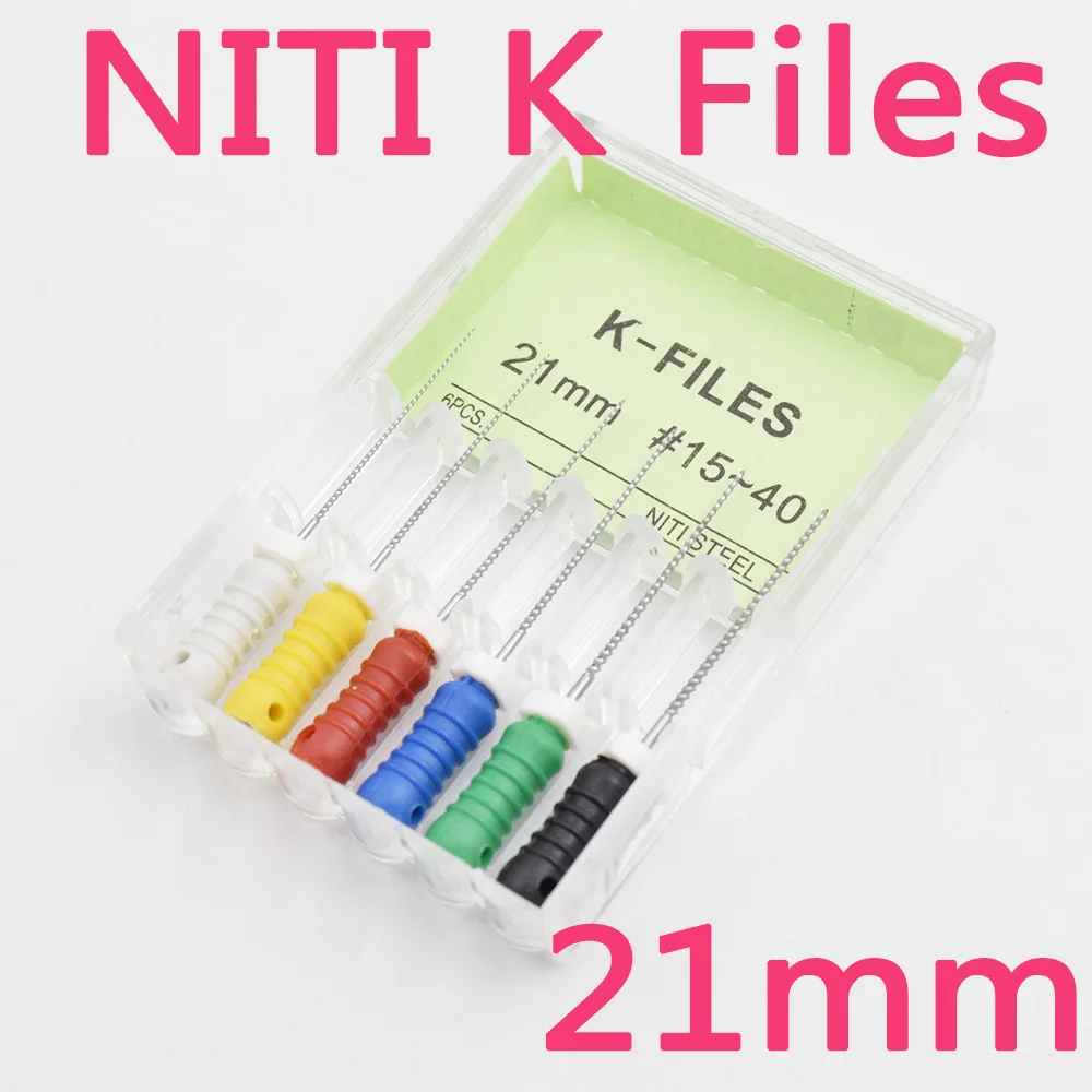 2 коробки эндодонтические корневые Канальные K файлы (Ручное использование)