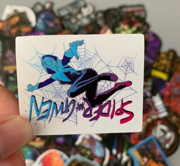 108 ⑤ упак. крутые наклейки супергероя MARVEL детская игрушка наклейка &quotМстители&quot