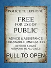 Модный оловянный телефонный ящик в винтажном стиле ретро, для полиции, Tardis Dr Who, настенный дверной знак