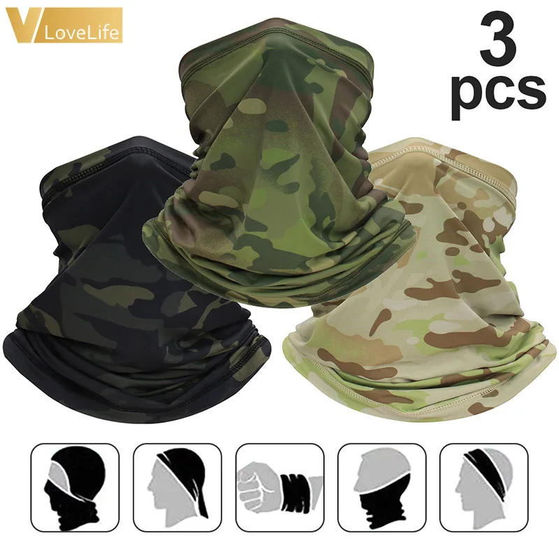 Защитный чехол для шеи пылезащитный женский и мужской шарф бандана анти-УФ пеших
