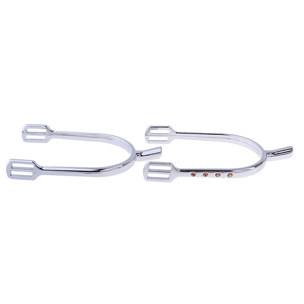 

2pcs Zinc Alloy Horse Spurs Equestrian Horse Riding Spurs Women