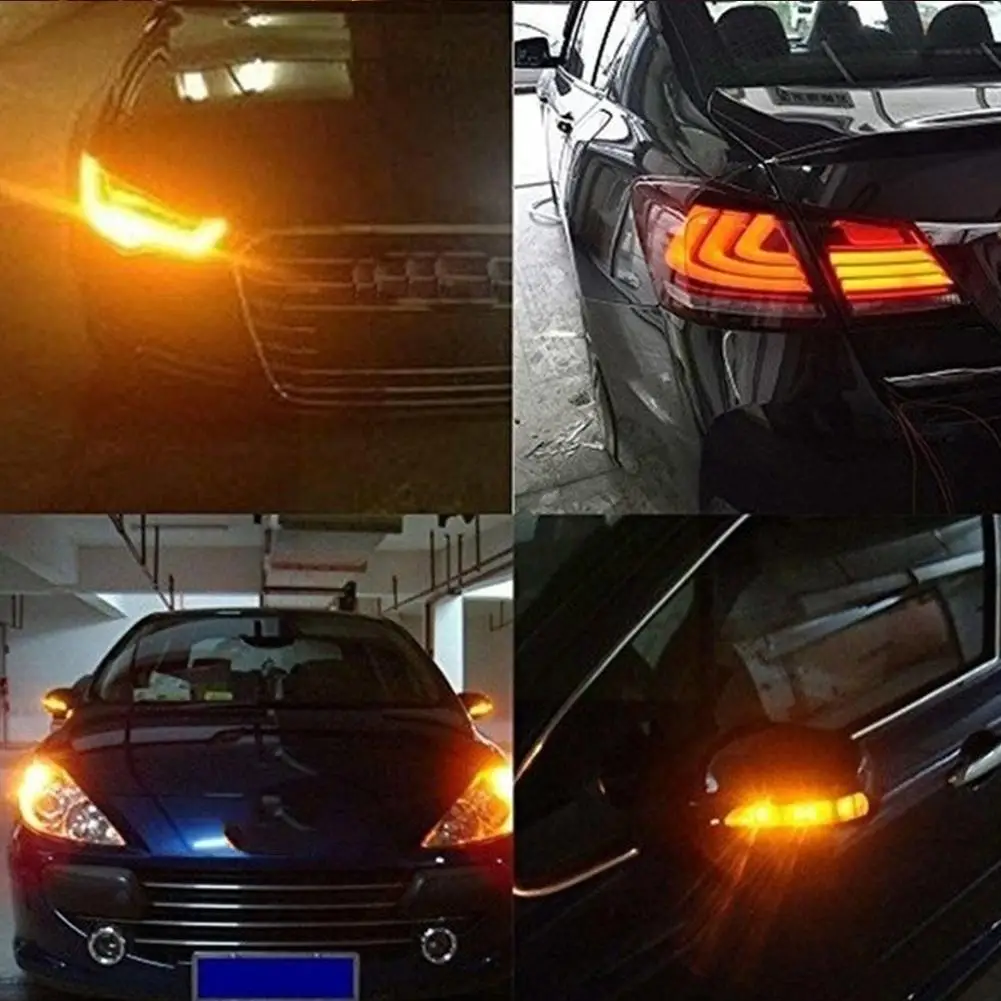 

2PCS T10 W5W New Super Bright LED Car Parking Lights Wedge Bulbs WY5W Side 168 Auto Car 501 Dome Lamp 2825 Turn Interior Re V4U8