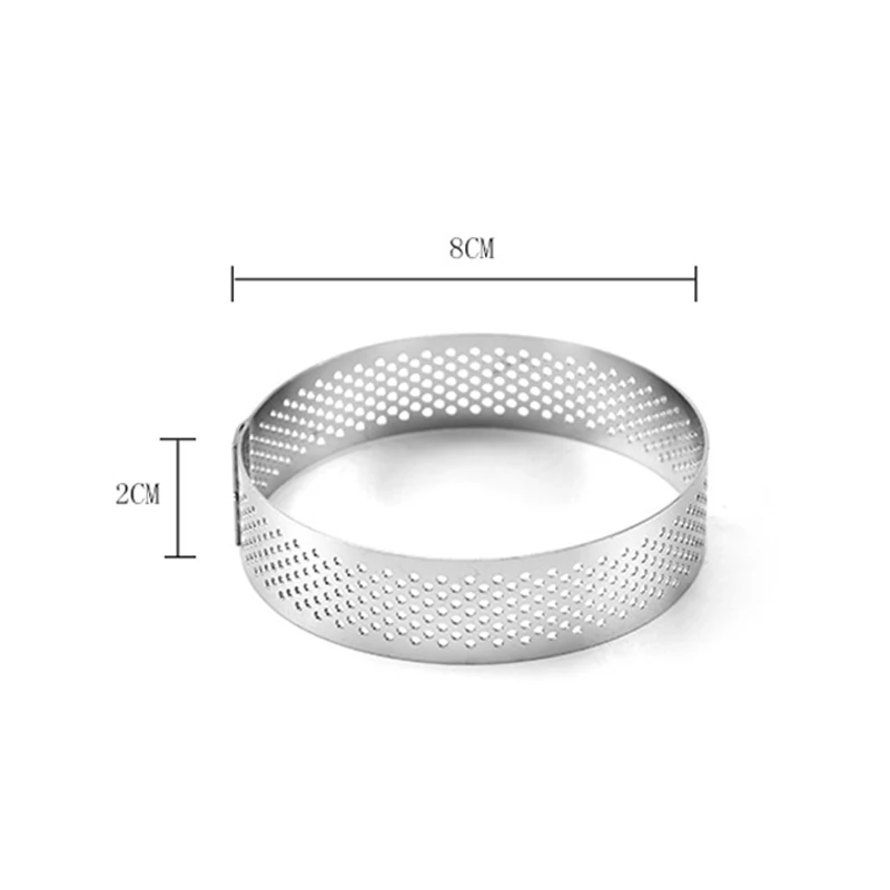Round Cake Mold Mousse Ring Cutter Circle Slicer Mould Breathable Kitchen Tool BJStore | Дом и сад