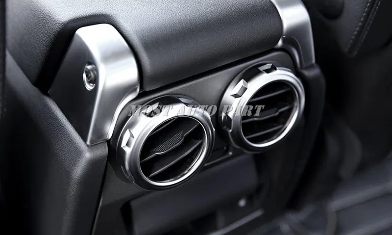 

Inner Rear Air Vent Outlet Cover Trim For Land Rover LR4 Discovery 4 2010-2016 2pcs Car accesories interior Car decoration
