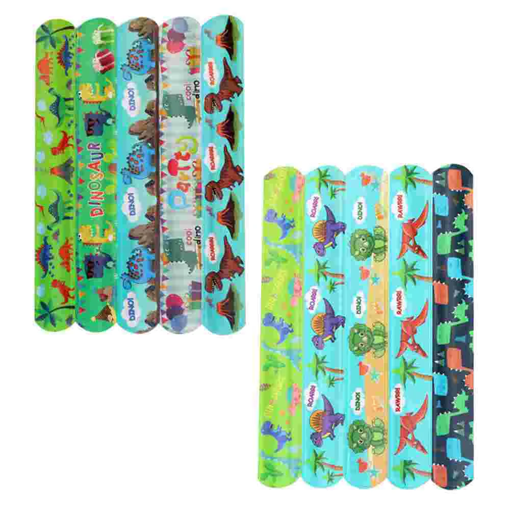 

50pcs Novelty Slap Bracelet Creative Slap Wristband Party Decors Random Style