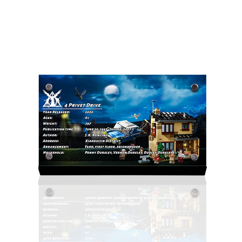 

Acrylic display stand brand for 75968