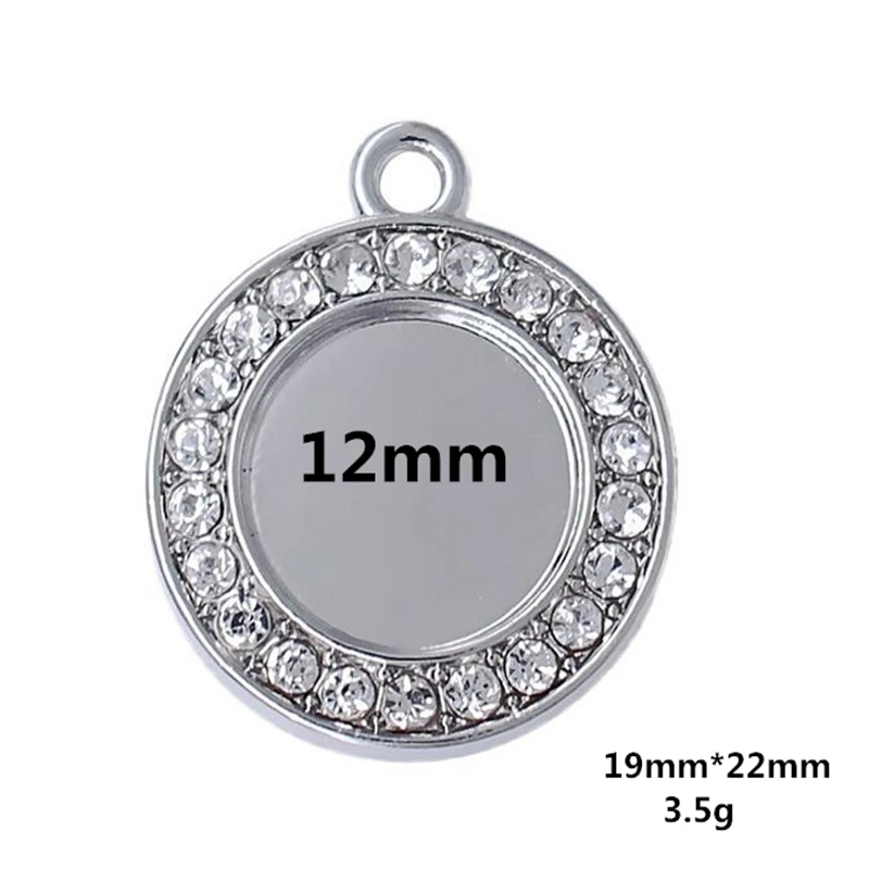 Стразы основа для подвесок поднос женщин кулон сделай сам пустые оправы