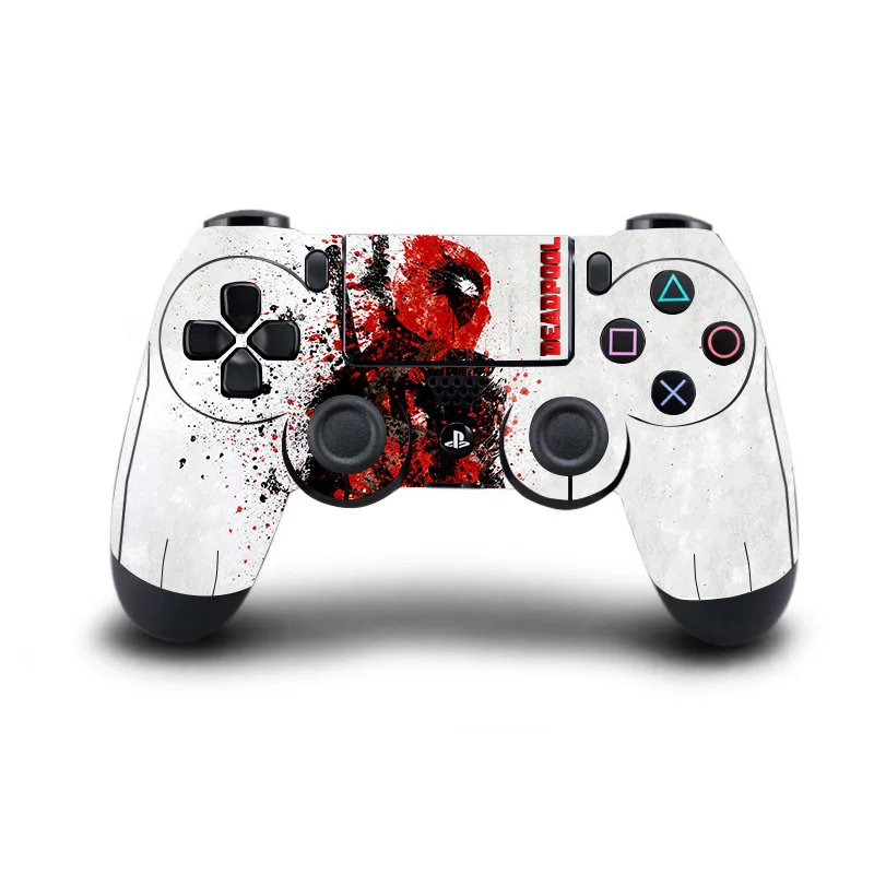 Фильм наклейки Deadpool PS4 контроллер виниловое покрытие наклейка Стикеры для sony
