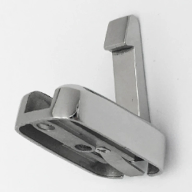 

Spring Loaded Marine Grade Stainless Steel Coat Hook Foldable Mirror Polished for Boat Marine Hardware Accessories