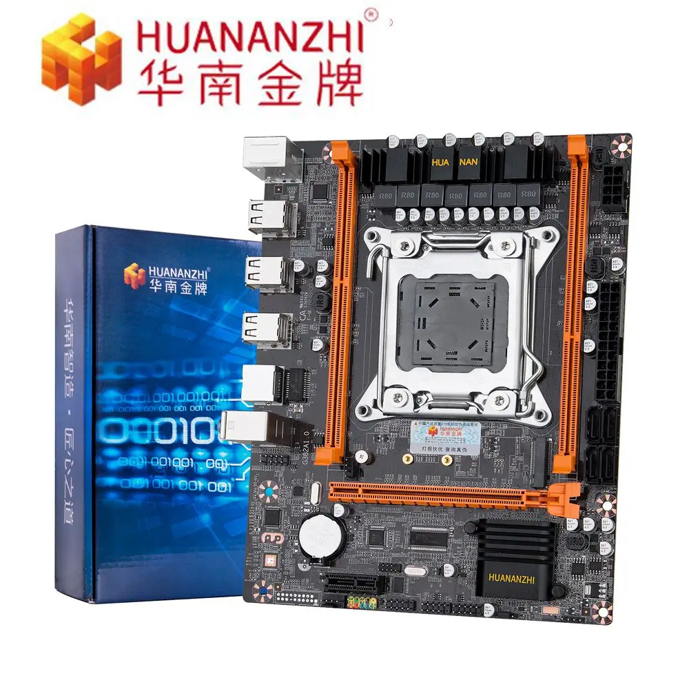 

Материнская плата HUANANZHI X79 4M, LGA 2011, USB2.0, SATA2, поддержка памяти REG ECC и материнских плат Xeon E5