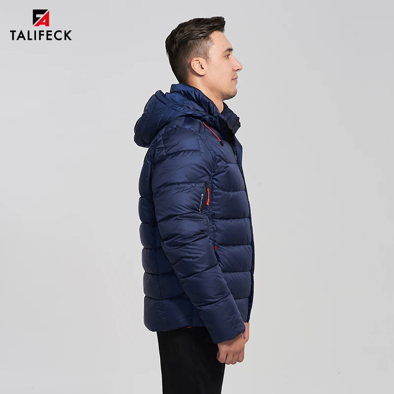 2020 Новинка Зимняя Куртка Мужская Пальто Мужское Стеганая Парка Бренд Теплая С