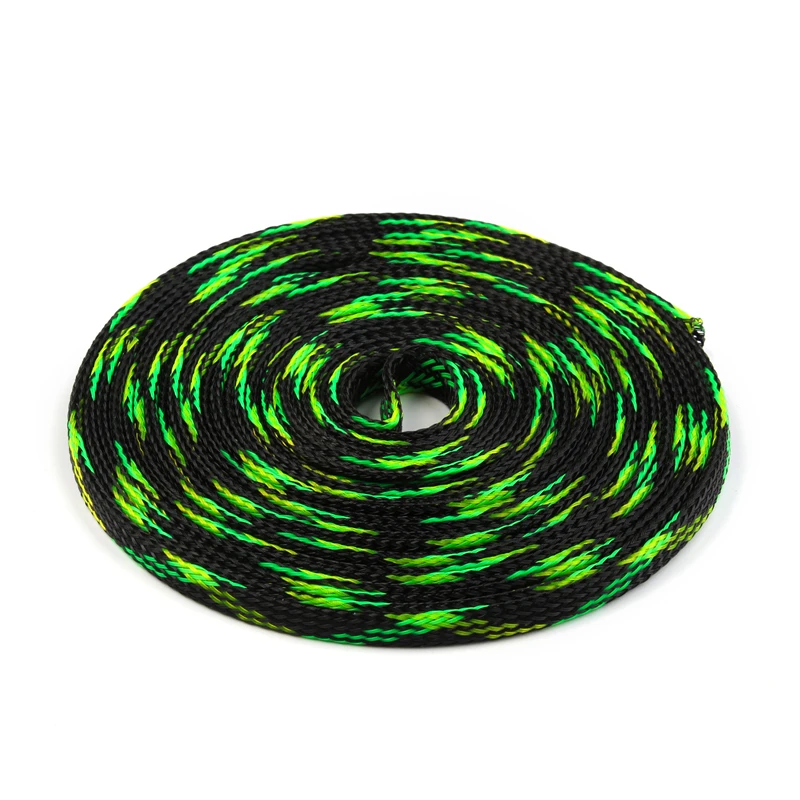 Изоляционные плетеные рукава 6 мм плотные ПЭТ расширяемые Кабельные втулки