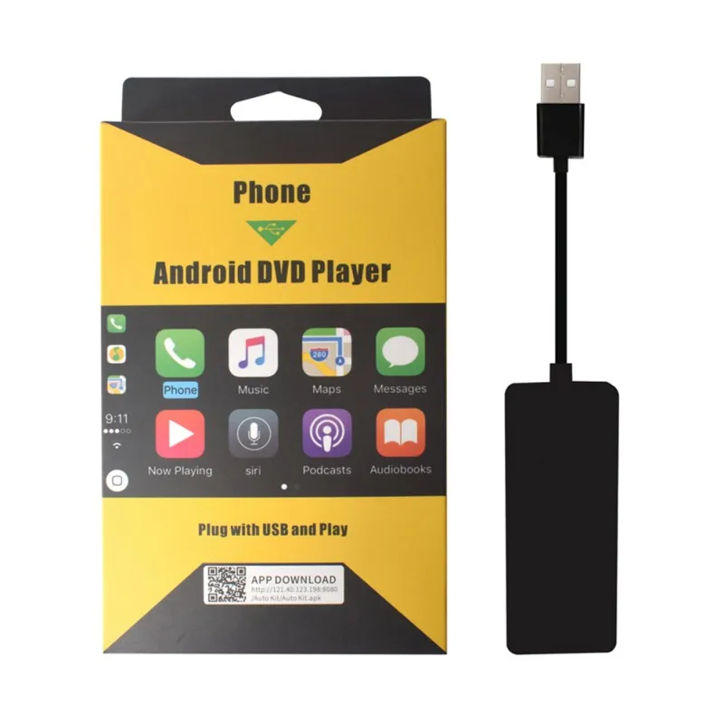 

Carlinkit For Apple CarPlay Mirror-link IOS14 Map Music For Android Auto Carplay Dongle Screen Smart Link With High Quality