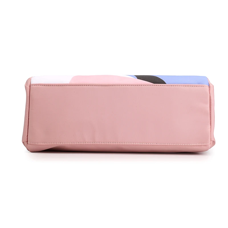 Модная сумка через плечо женская новая холщовая панельные светлые портативные