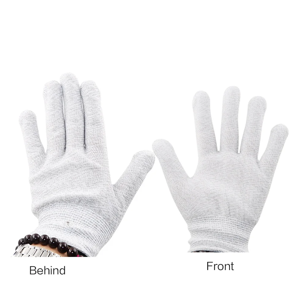 50 пар электродные перчатки для EMS Десятки Акупунктура инструмент массажа тела