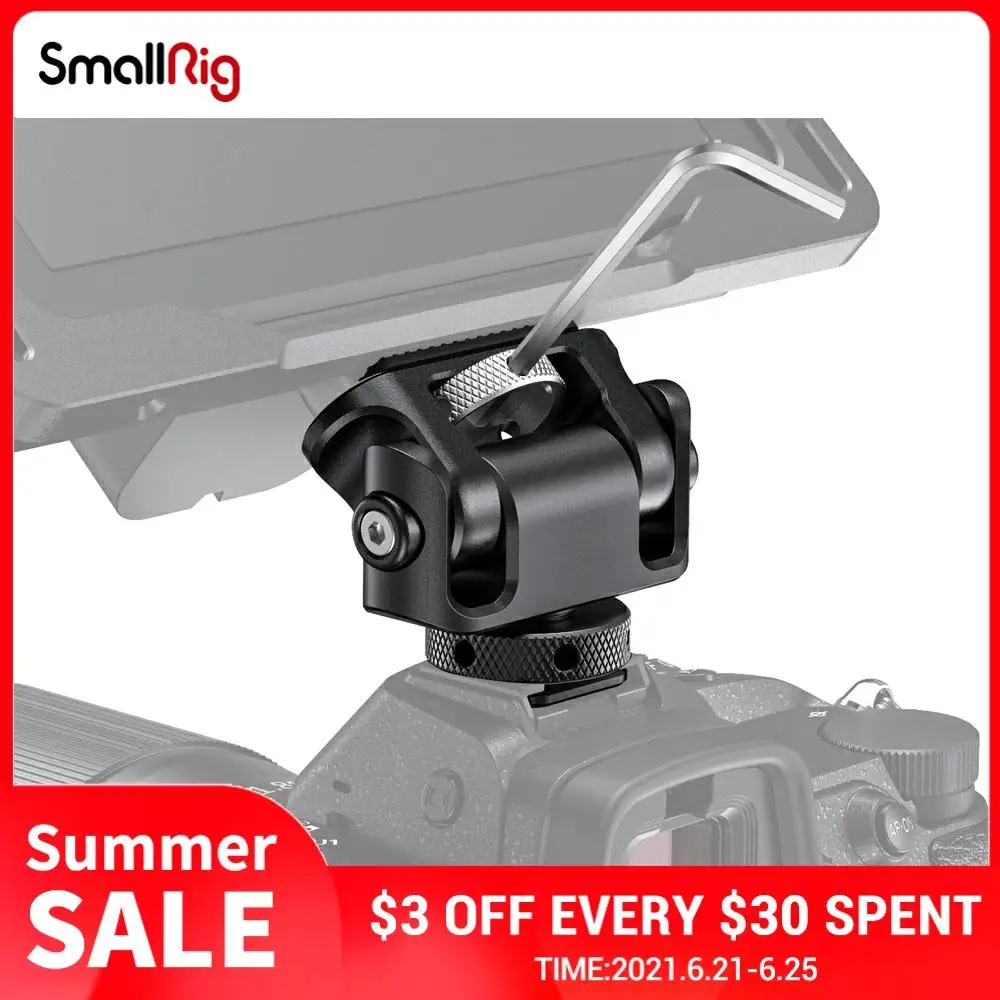 Быстросъемный зажим SmallRig для камеры наклонное крепление монитора с холодным