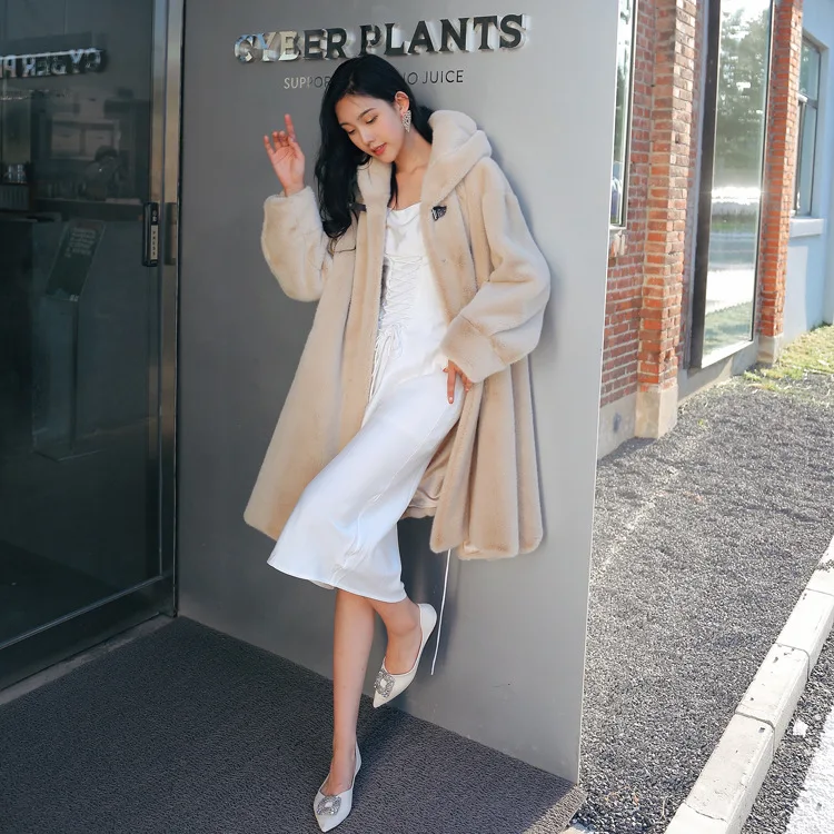 Women real mink coats female mink fur coat genuine long fur coat ladies winter clothes oversize 6xl 5xl 7xl natura fur coats