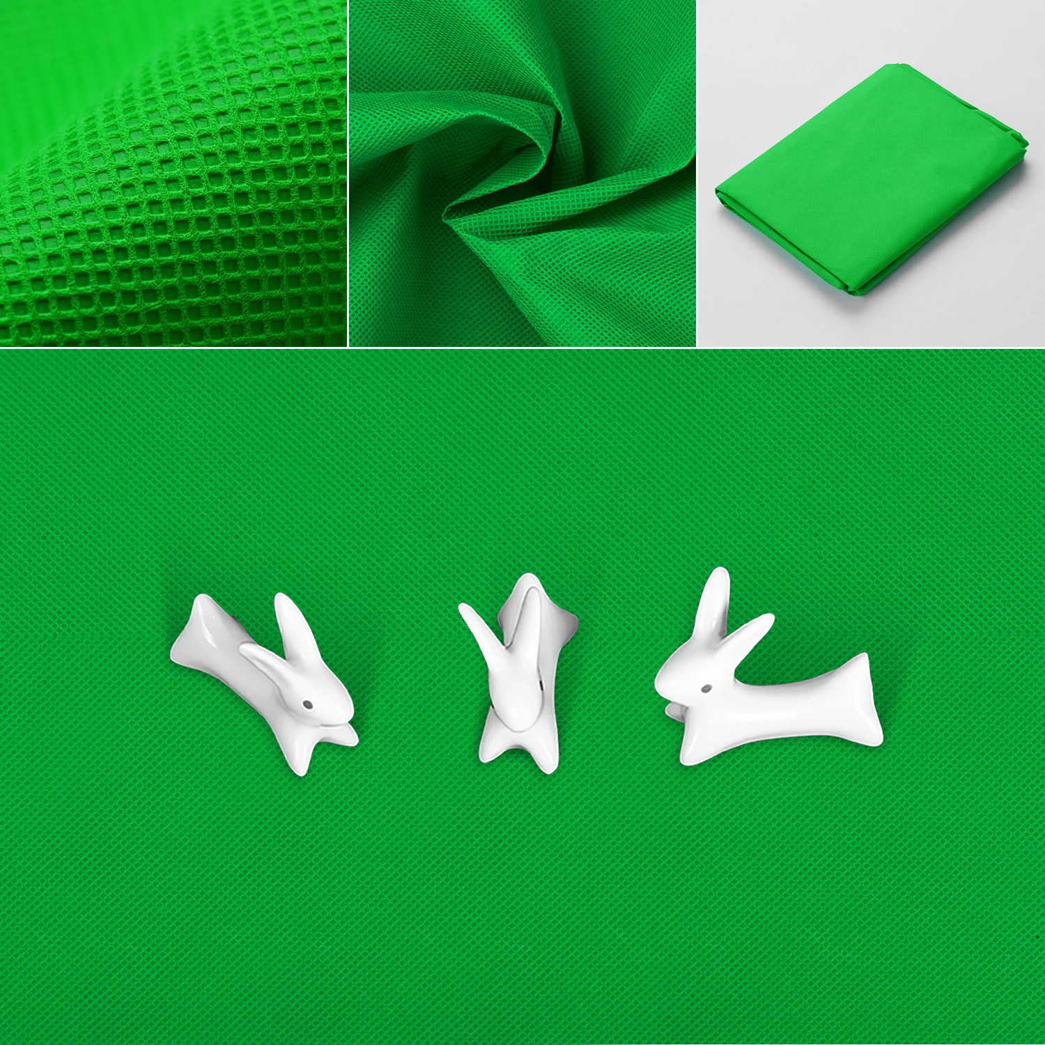 Фон для фотостудии из нетканого материала с зеленым экраном 1 6 Х5 м/5 х16 футов|Фон