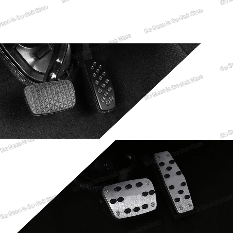 

Lsrtw2017 Aluminum Alloy Car Anti-slip Accelerator Brake Pedal for Buick Regal 2017 2018 2019 2020 Accessories Sticker