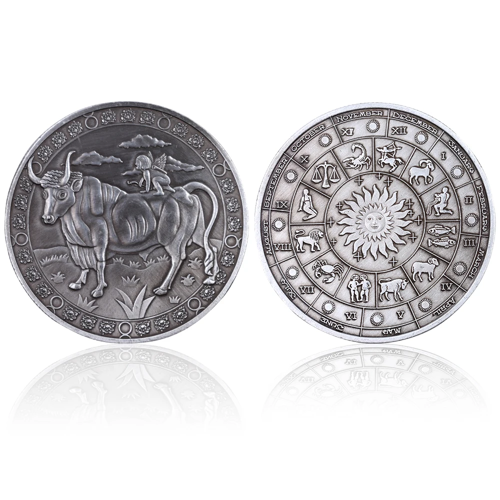 Скорпион памятная сувенирная монета Коллекционная Созвездие бронзовая